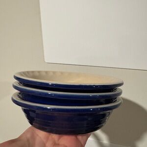 Le Creuset Blue Mini Pie / Tart Pan